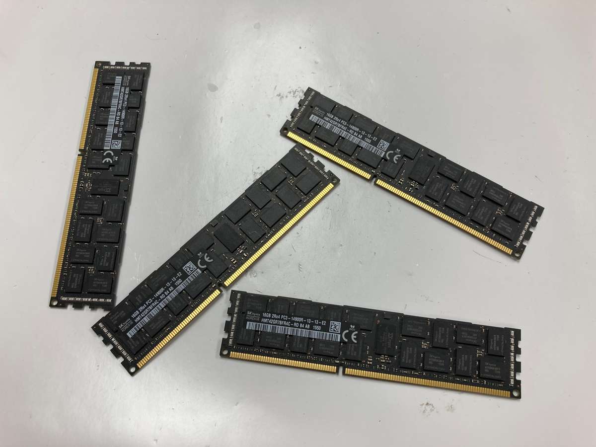 SK Hynix 16GB 2Rx4 PC3-14900R-13-13-E2 DDR3 Memory Module