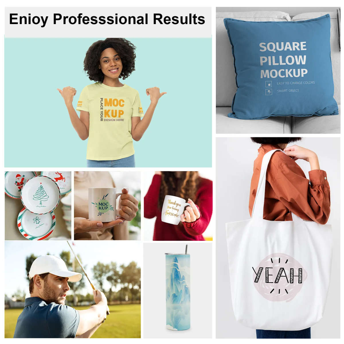 5-in-1 Digital Heat Press Machine 380mm x 290mm Multifunctional Sublimation + Free Shipping