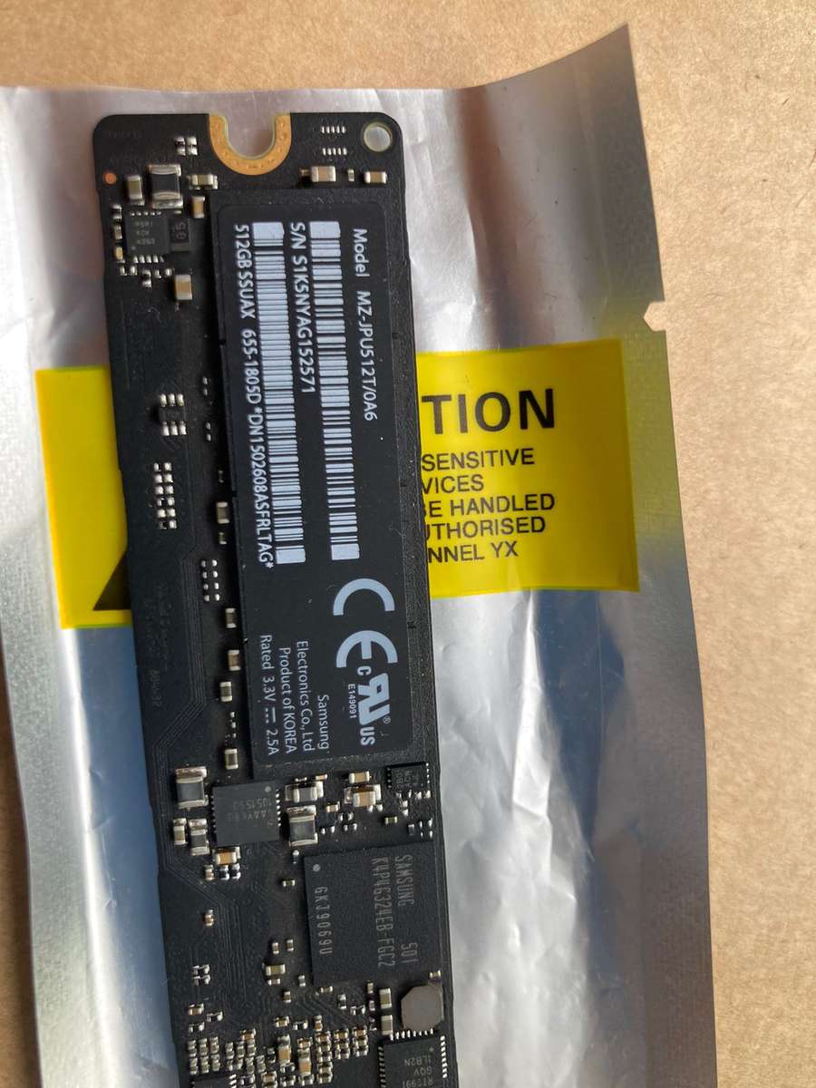 Apple 512GB SSUAX SSD  Plug & Play for MacBook Pro, MacBook Air, Mac mini, Mac Pro, iMac