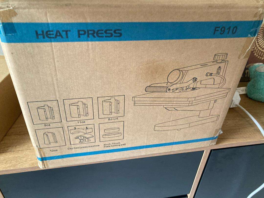 5-in-1 combo heat press machine