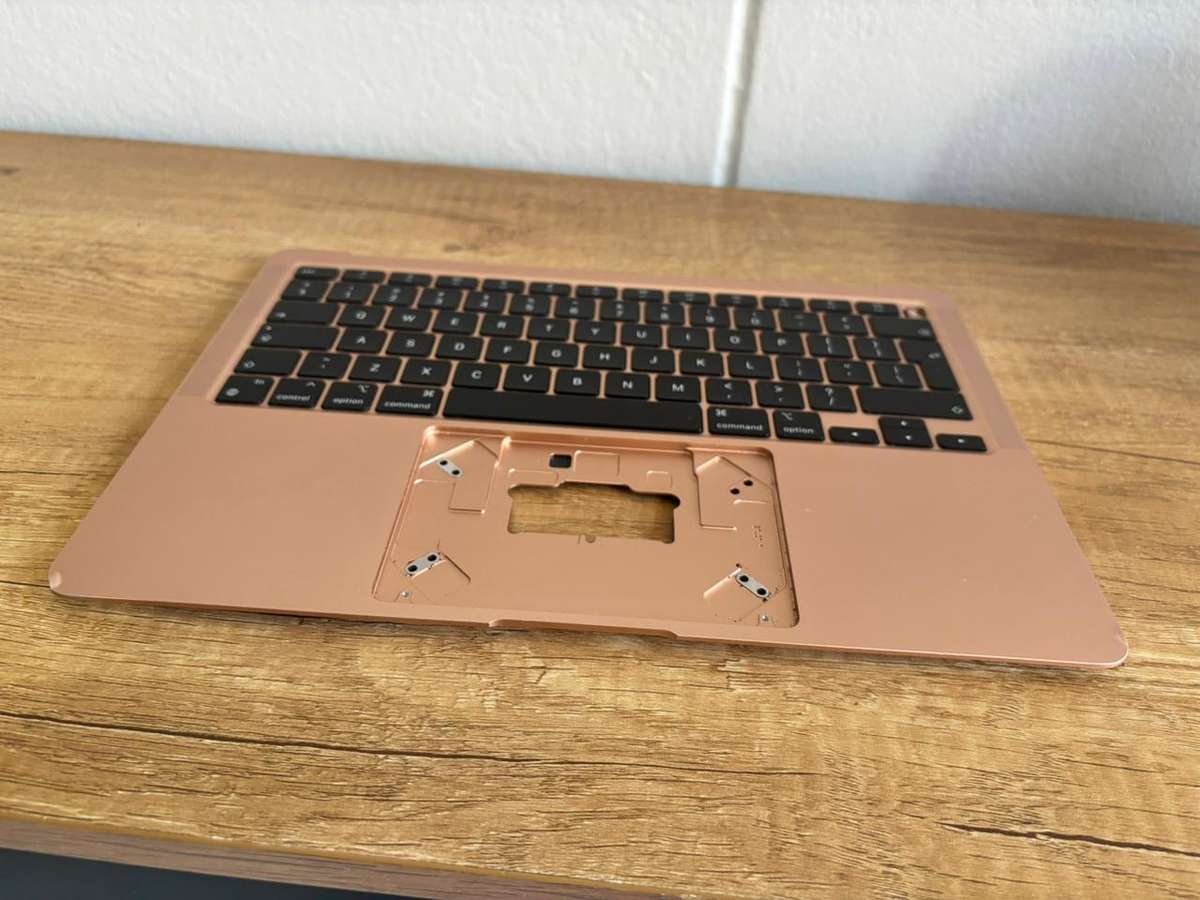 MacBook Air 13" (A2337, Late 2020  M1) Upper Case with Keyboard  Rose Gold (Used, Grade B)
