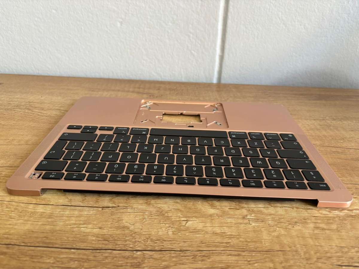 MacBook Air 13" (A2337, Late 2020  M1) Upper Case with Keyboard  Rose Gold (Used, Grade B)