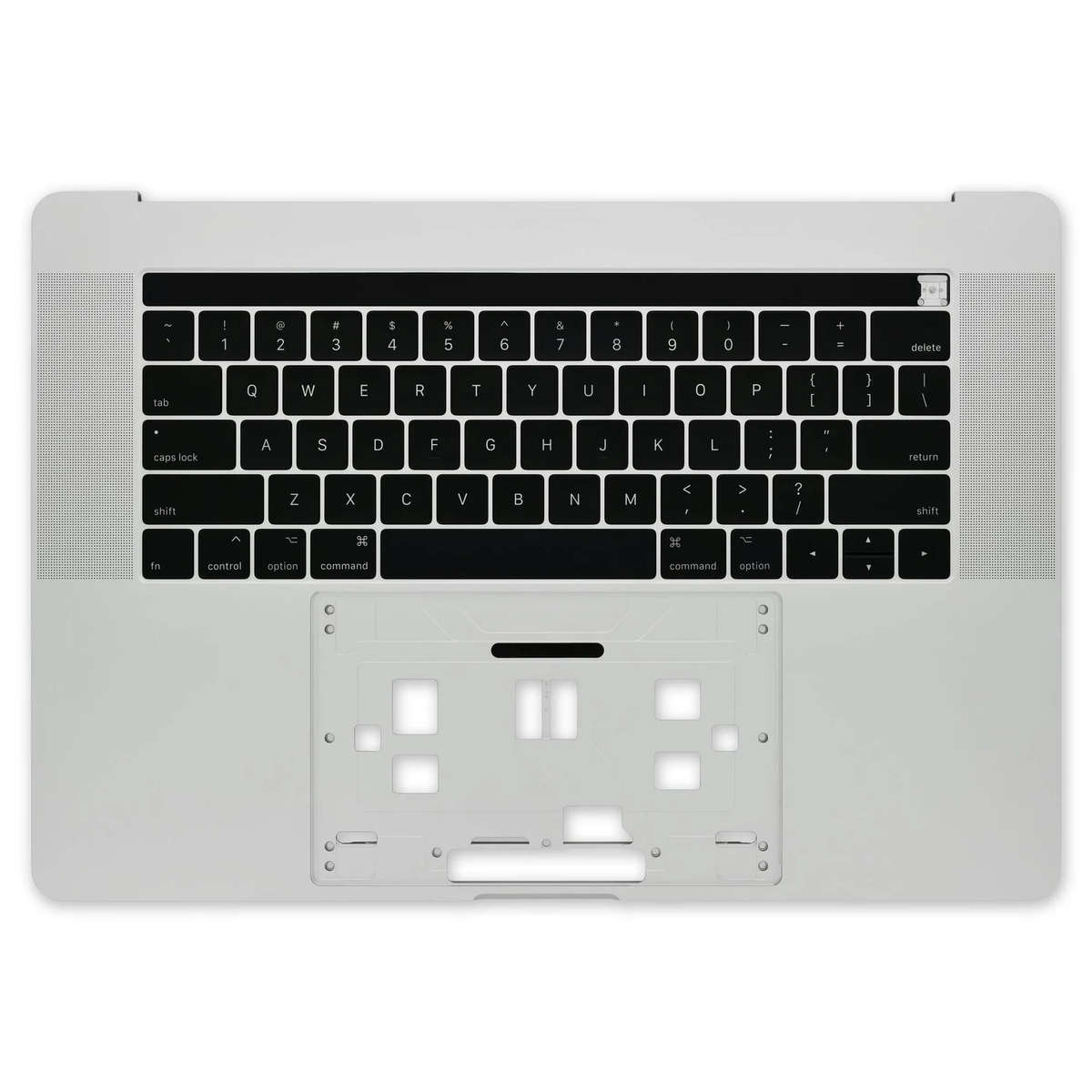 MacBook Pro 15" Retina (Mid 2018 - 2019) Upper Case Assembly Model: A1990 Grade-A Used Silver Color