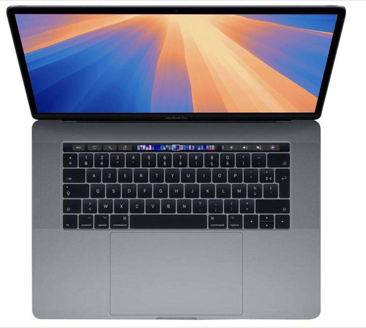 Apple MacBook Pro 15 (2019)  Touch Bar & Touch ID  Intel Core i7 / 16GB RAM / 512GB SSD  Grade A