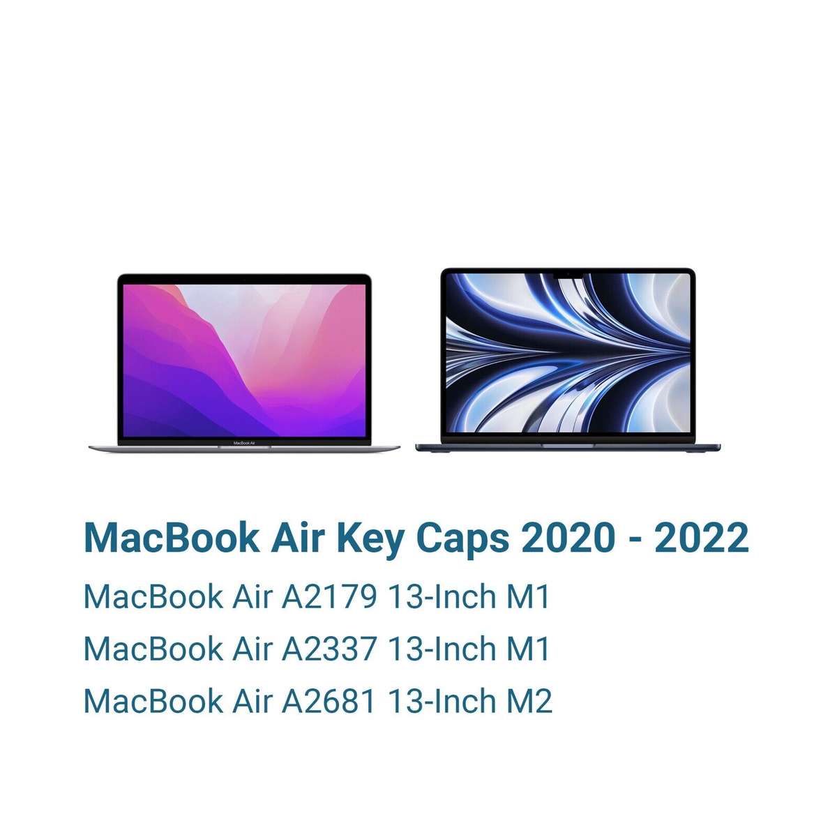 MacBook Air Replacement Key Cup for M1 M2 (A2179, A2337, A2681)
