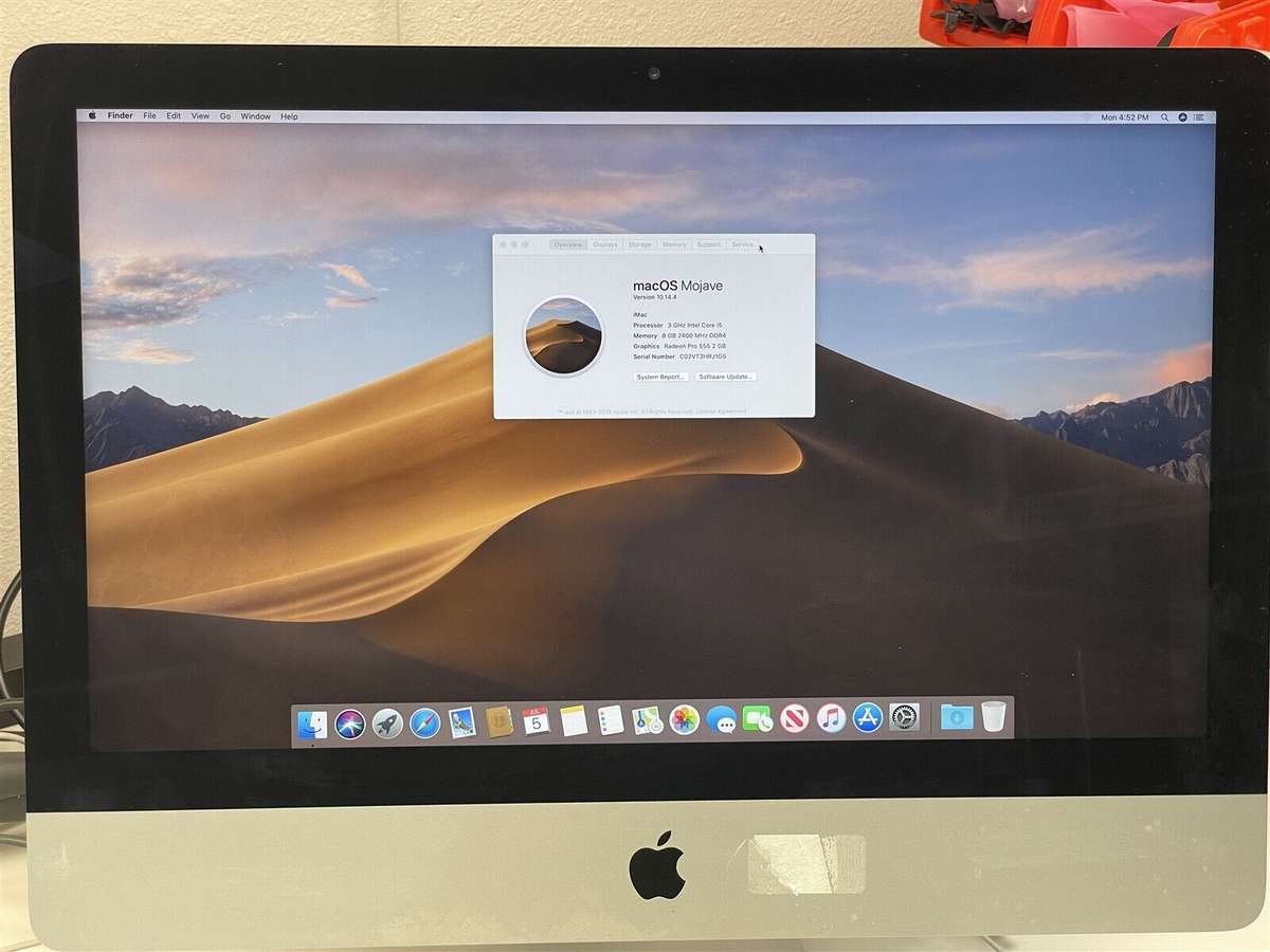 Screen Panel Apple iMac 21.5' 661-7109 Intel i5 i7 ( 2012 - 2017 ) LM215WF3 (SD)(D1)