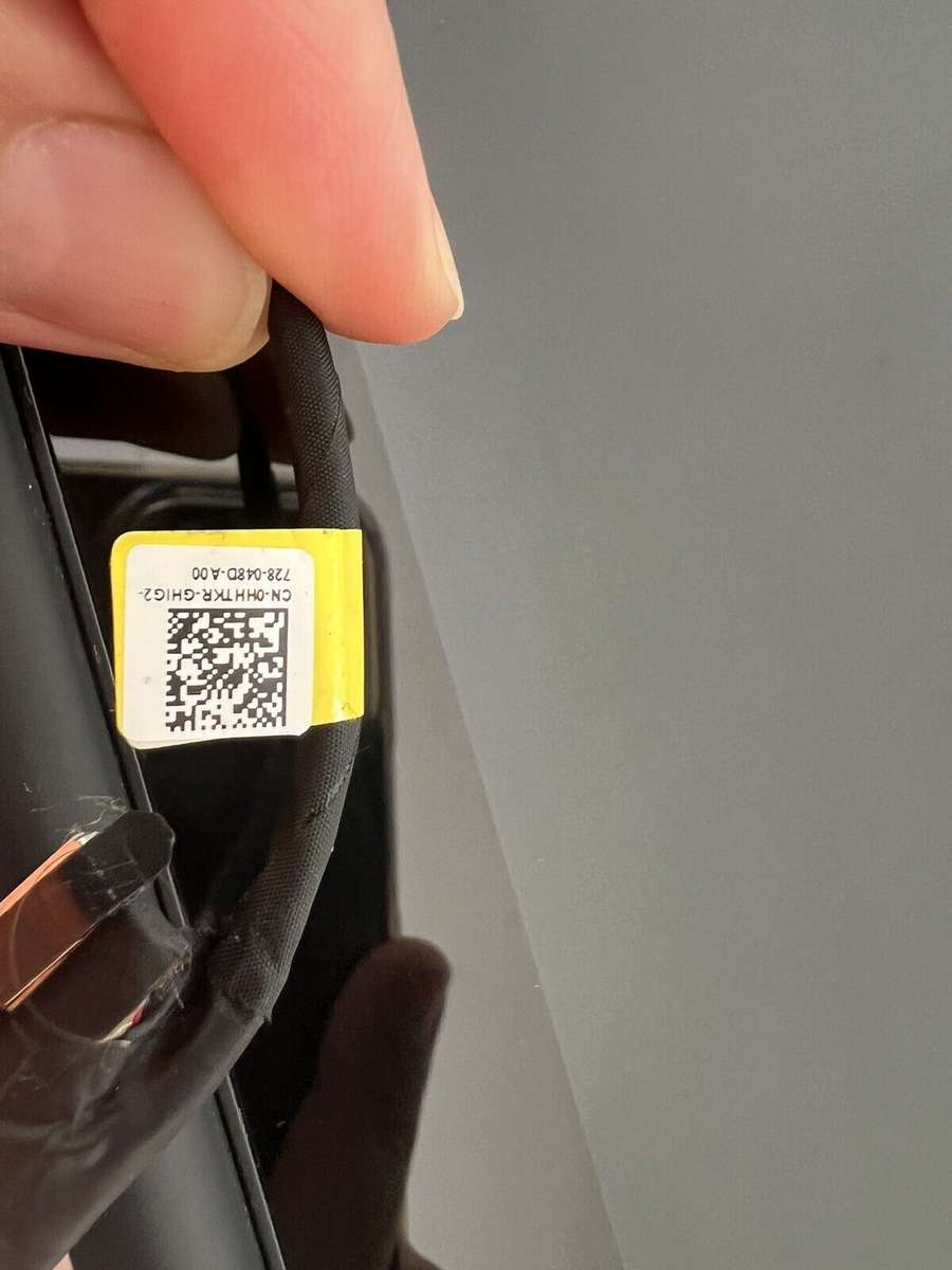 Dell XPS 15 9550/9560 & Precision 5510 LCD Screen Display Assembly - 4K Touch - Part No. 0HHTKR