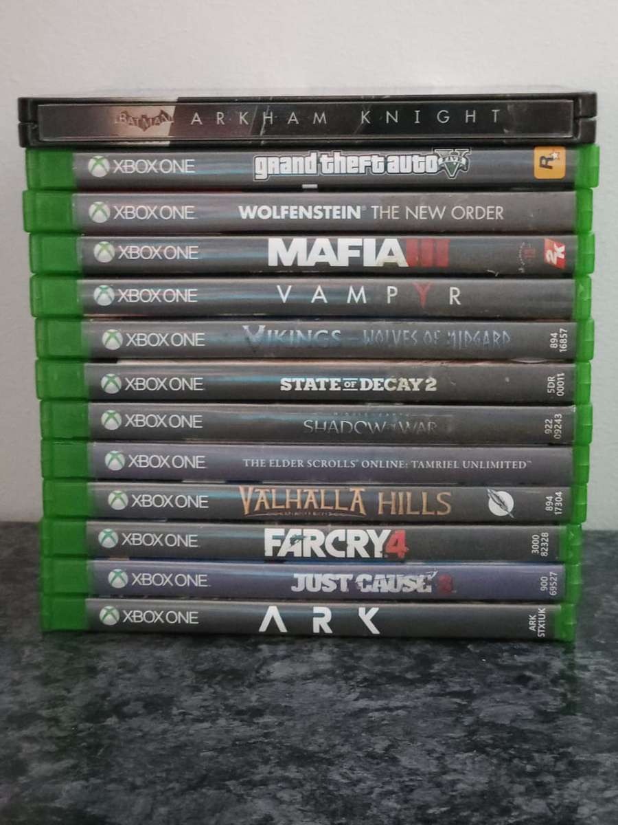 13 Xbox One Games for Sale - Only R1000 for All!