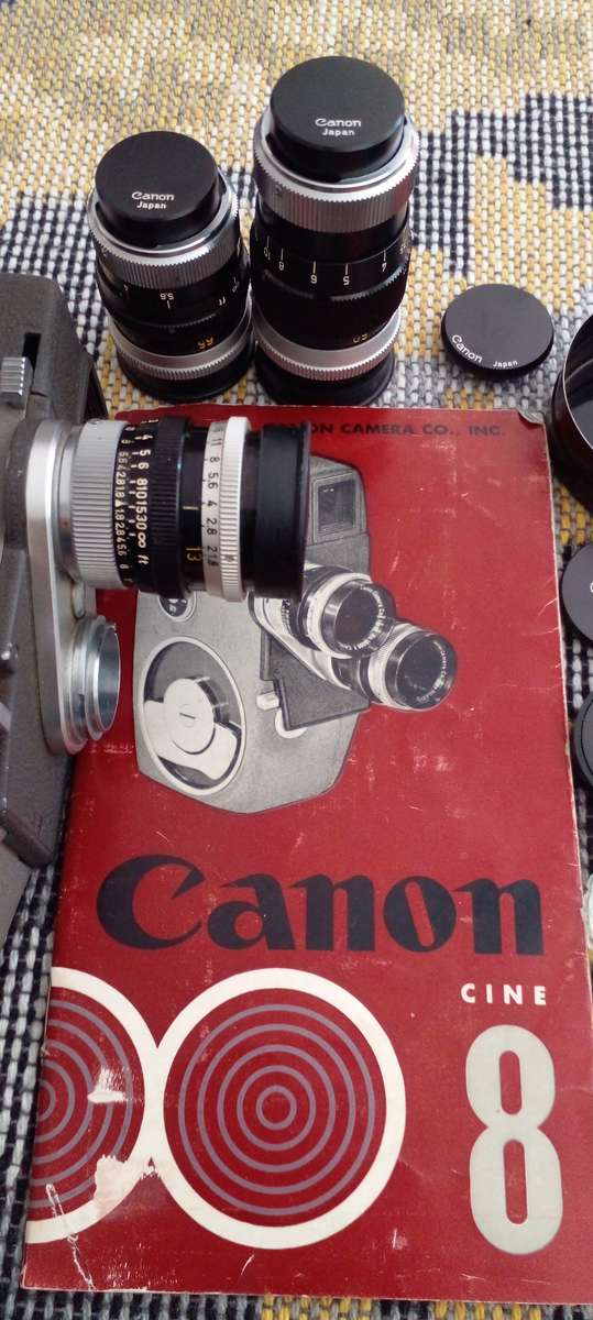 CANON CINE 8.T MOVIE CAMERA.UNTESTED.