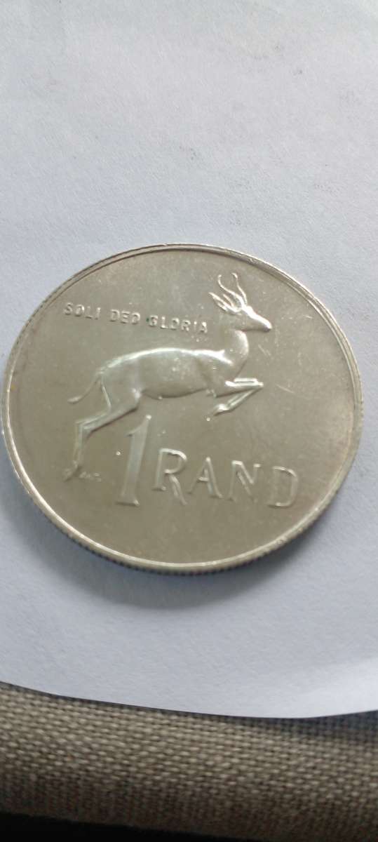 HIGH GRADE 1967 RSA SILVER RAND.