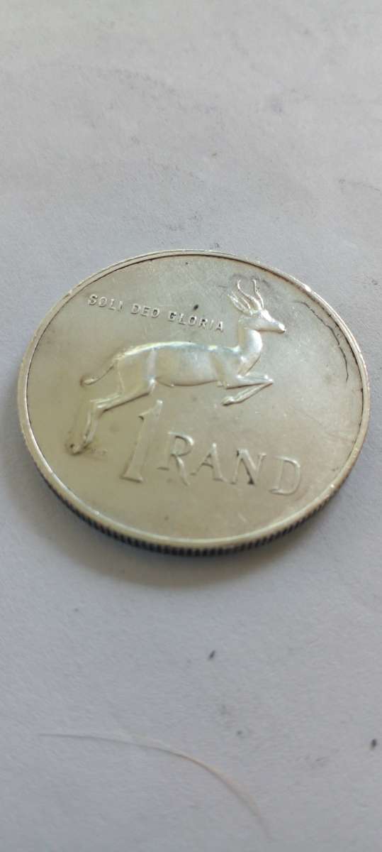 HIGH GRADE 1967 RSA SILVER RAND.
