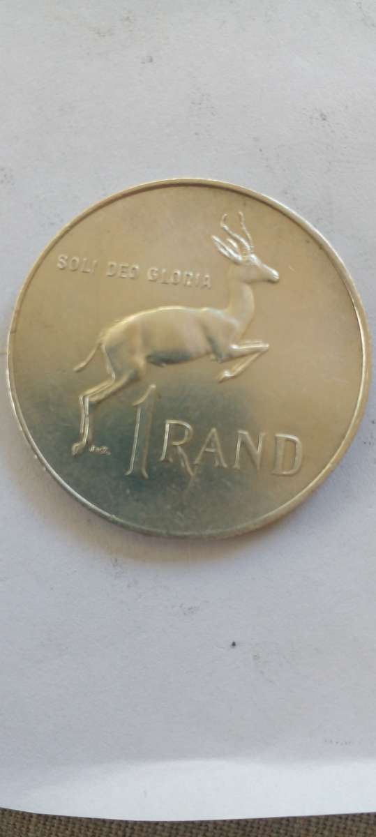 HIGH GRADE 1967 RSA SILVER RAND.