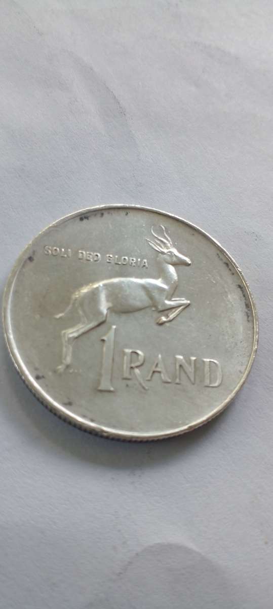 HIGH GRADE 1966 RSA SILVER RAND.