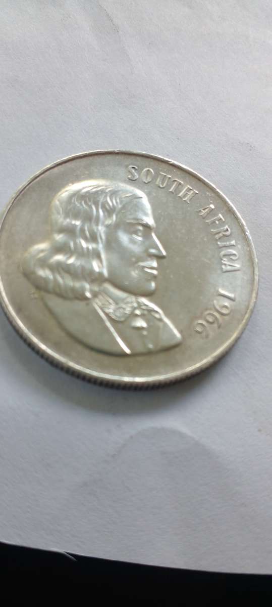 HIGH GRADE 1966 RSA SILVER RAND.