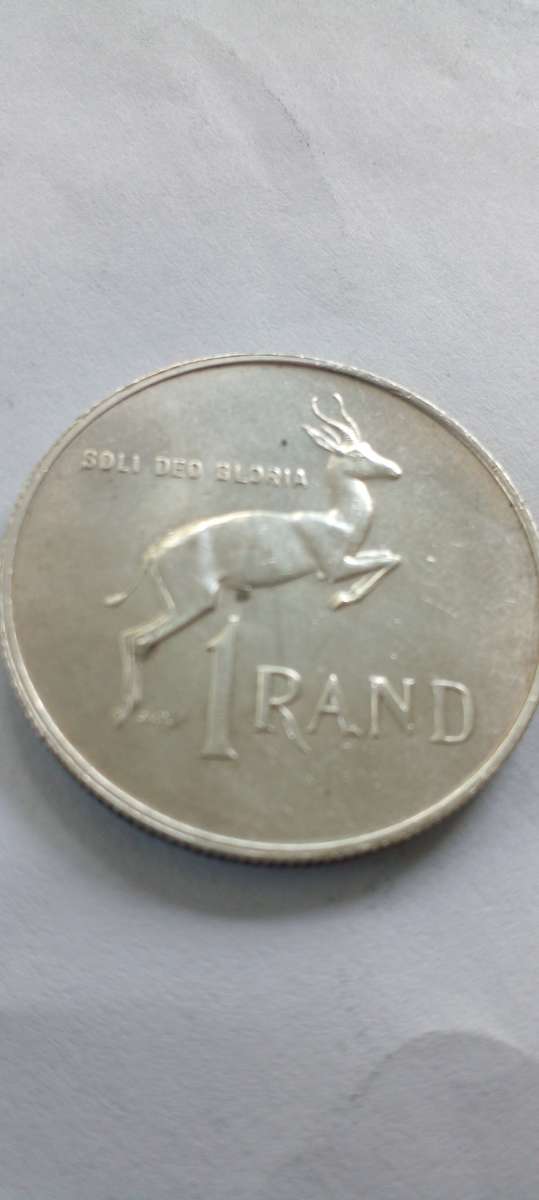 HIGH GRADE 1967 RSA SILVER RAND.