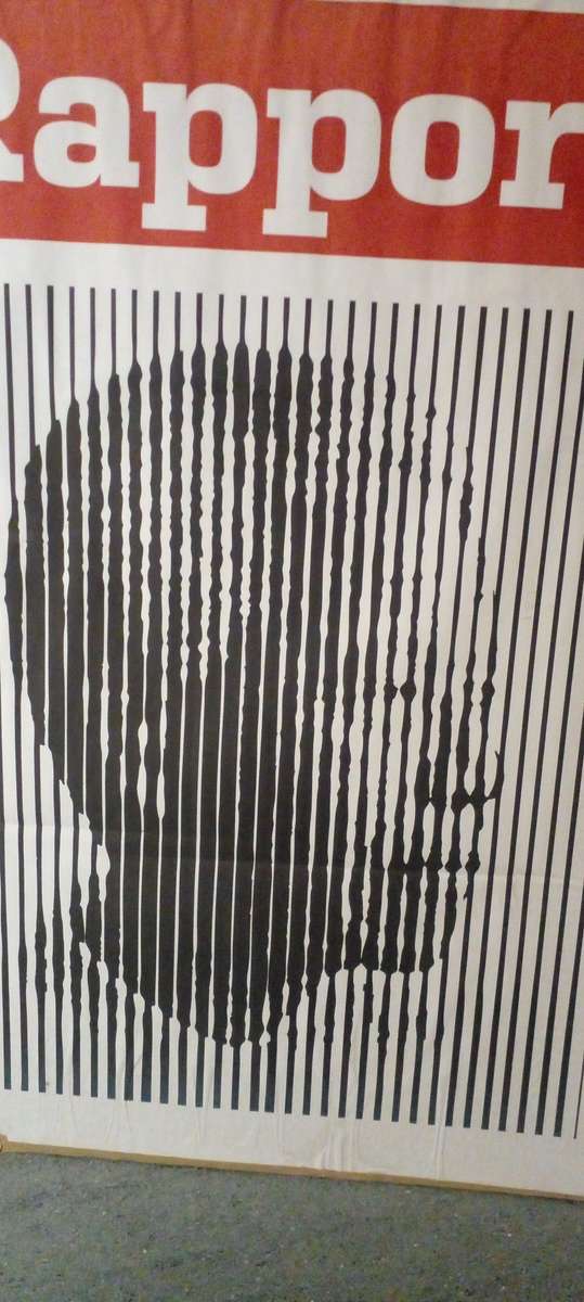 2013 MANDELA RAPPORT POSTER , ANNOUNCING HIS DEATH. SEE DESC