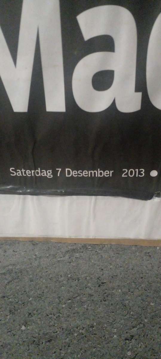 RARE VOLKSBLAD NEWSPAPER MANDELA POSTER, ANNOUNCING HIS DEATH IN 2013.SEE DESC.