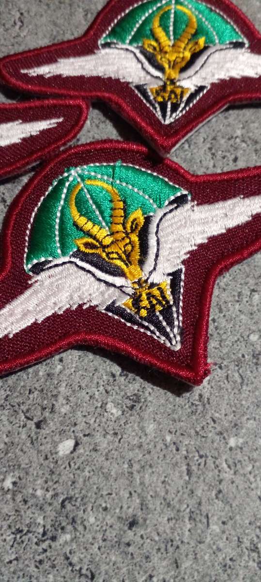 SADF PARACHUTE BATTALION  BERET BADGES.