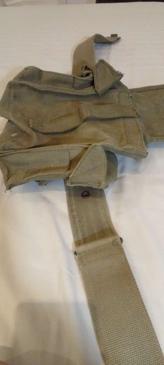 SADF Patrollie Sakkie P73 with web belt. Used by Delta 5.