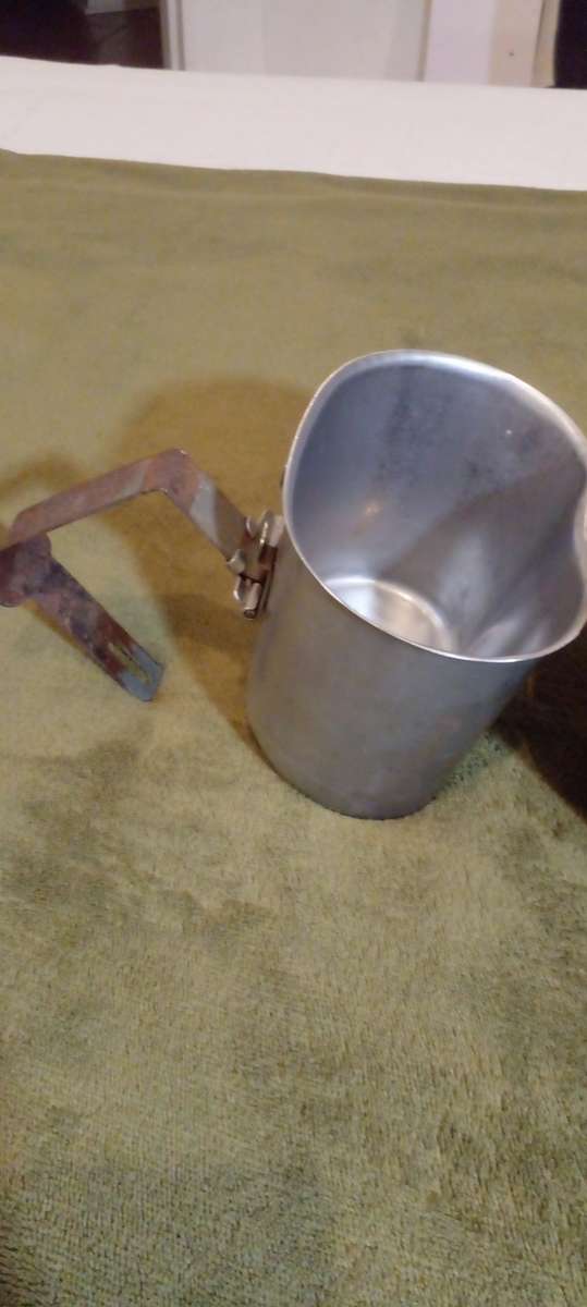 2x old SADF water and fire buckets.
