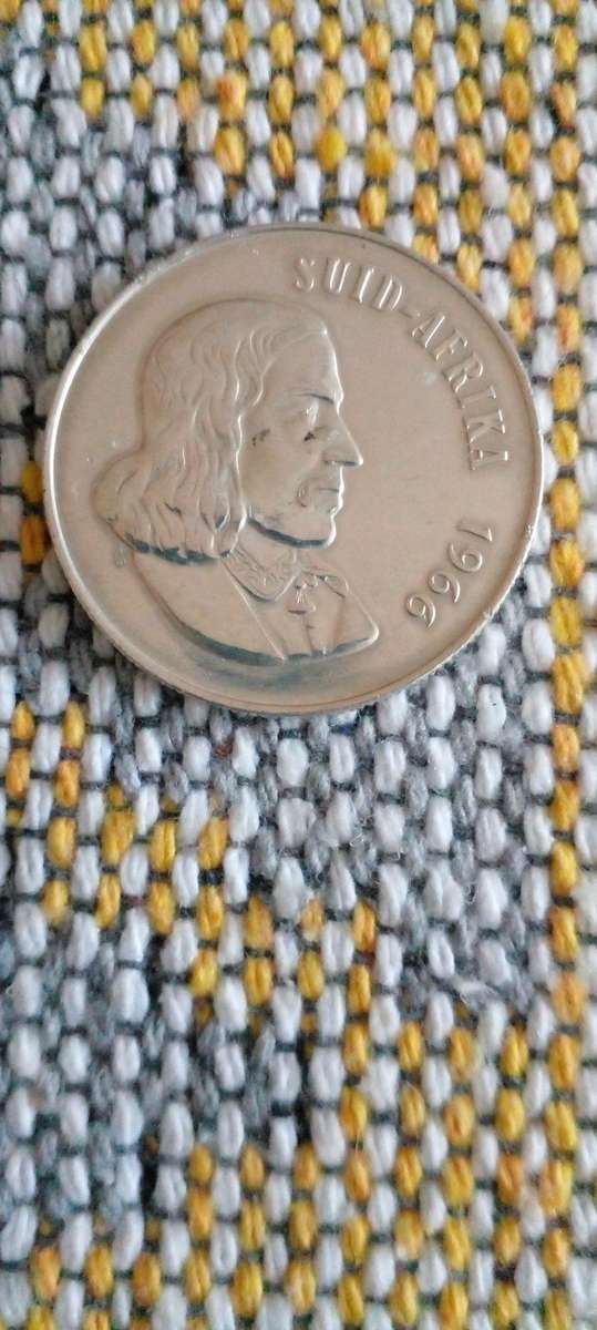 1966 RSA SILVER RAND.(AFR).  12 grams silver.