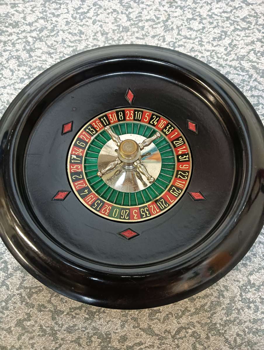 Vintage Roulette wheel