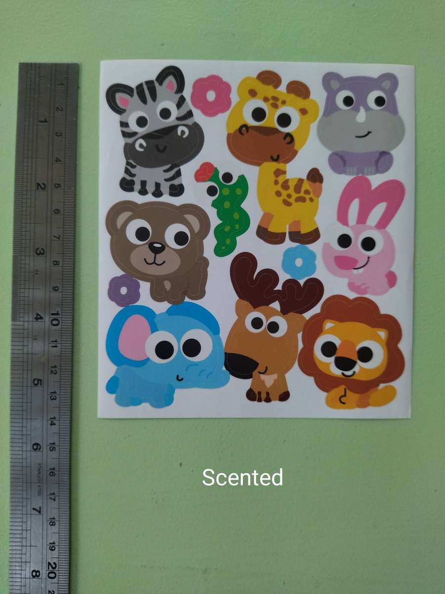 Animal Stickers & Elephant Sticker Album