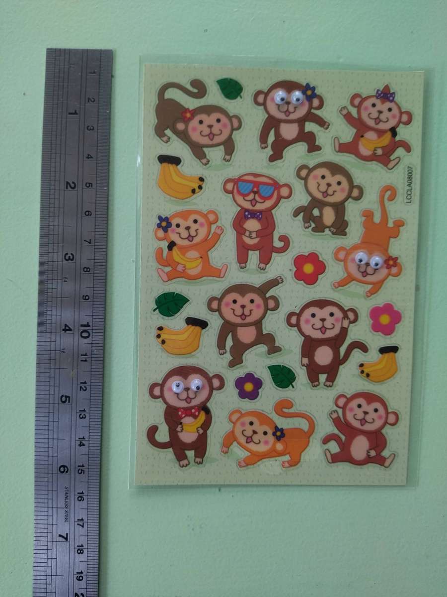 Animal Stickers & Elephant Sticker Album