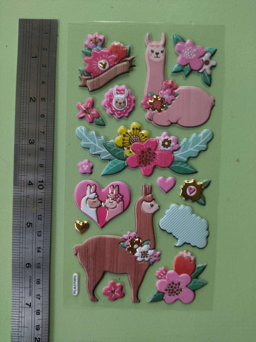 Animal Stickers & Elephant Sticker Album