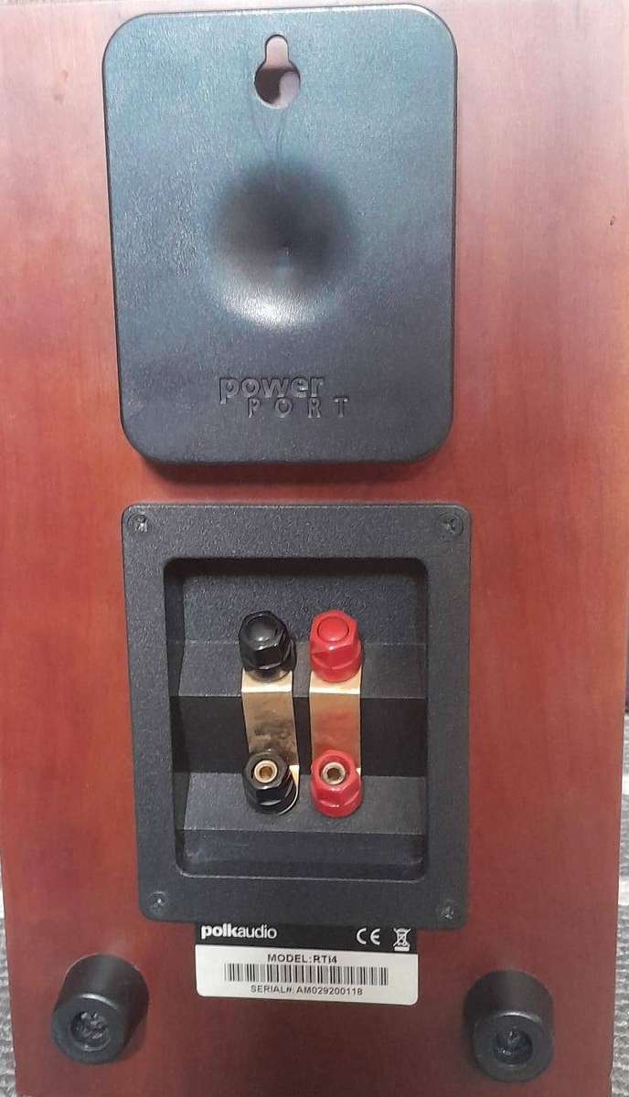 Polk Audio RTi 4 Speakers-Real Wood Veneer-Cherry