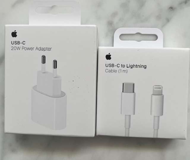 iPhone 20W Original Fast Charger Combo Set