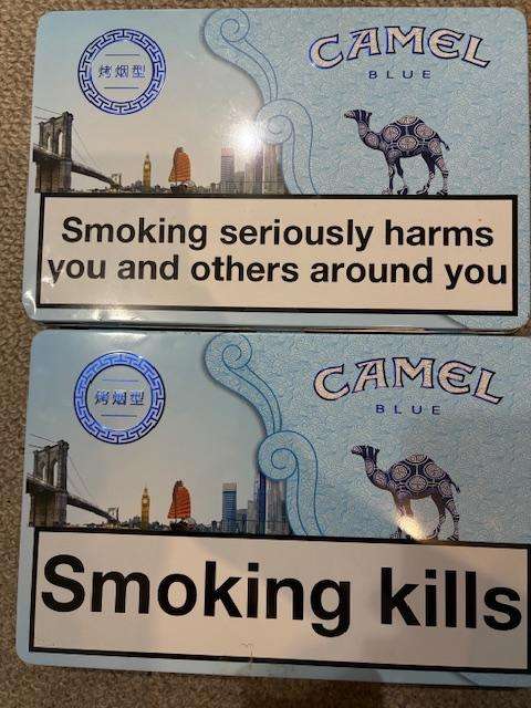 Camel Blue Hong Kong Collectors Edition Tin