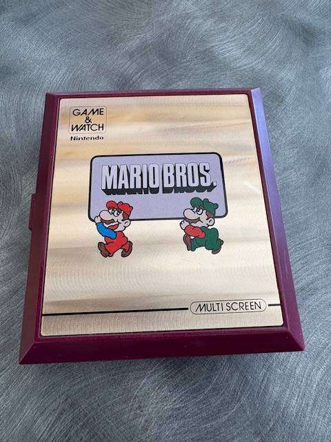 NINTENDO MARIO BROS MULTI SCREEN GAME & WATCH MINT CONDITION