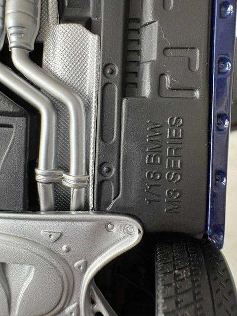 BMW E46 M3 COUPE 1/18 MODEL SCALE WITH DISPLAY BOX