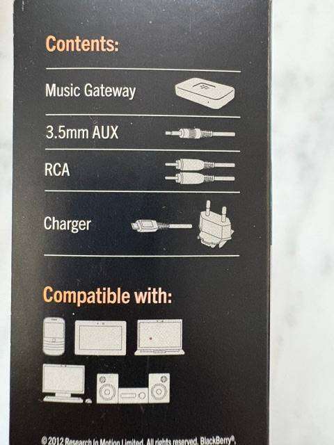 MUSIC GATEWAY 3.5MM AUX OR RCA