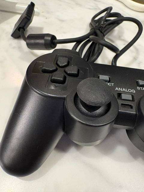 PS2 SLIM CONSOLE BLACK WITH EXTRA'S