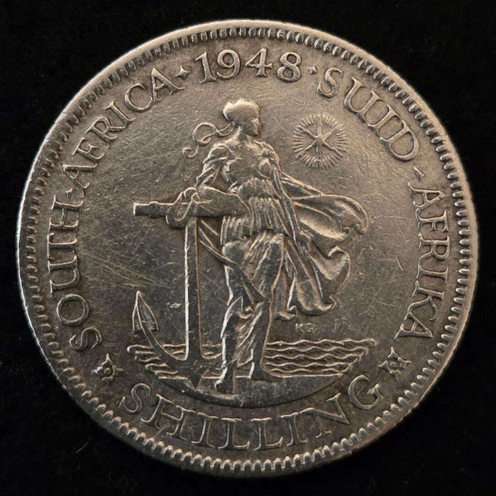 1948 - 1 Shilling, low mintage of only 4974