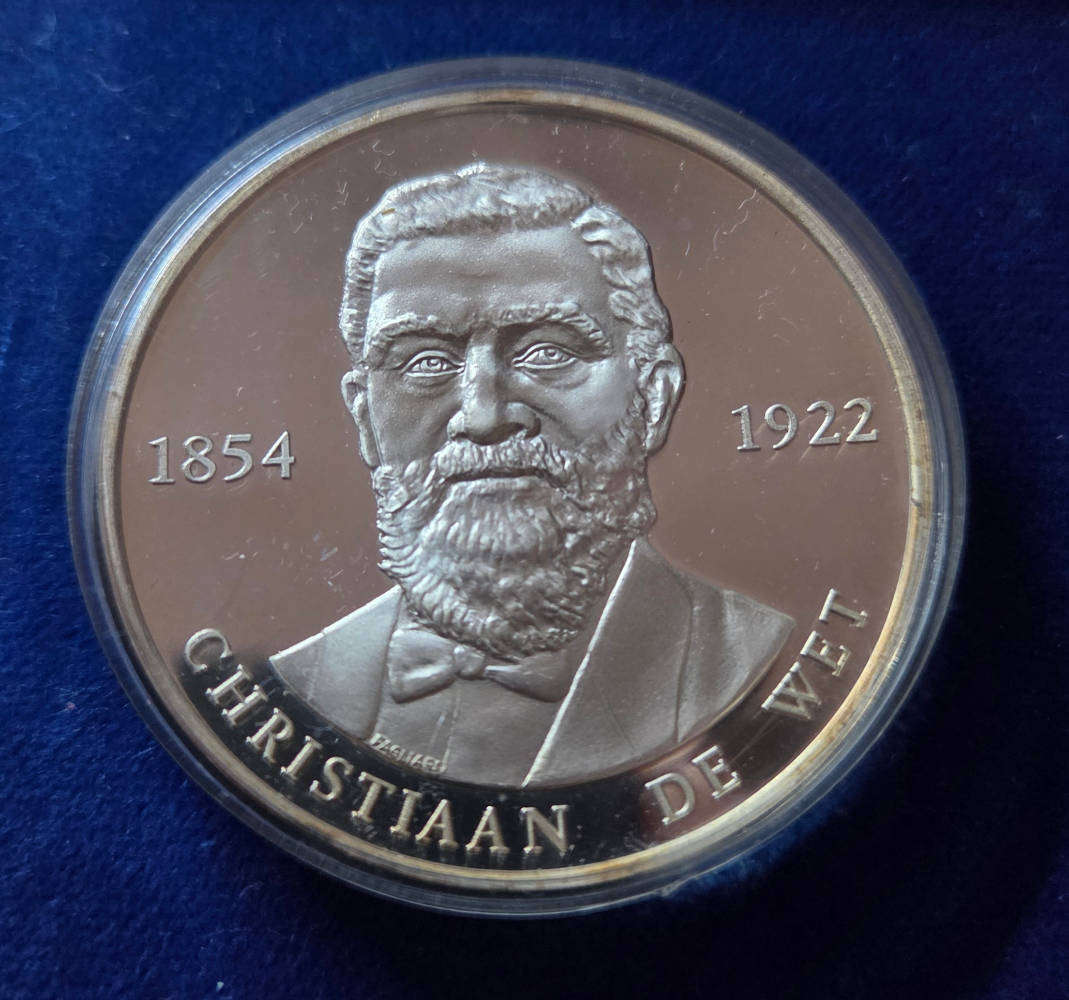 Silver Proof Set - Generals of the Anglo-Boer War