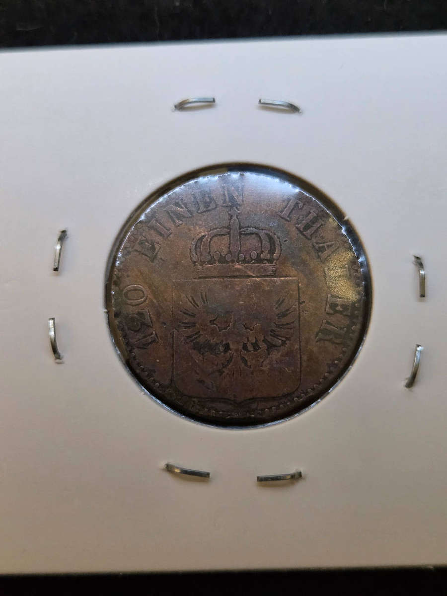 Prussia 3 Pfenning 1856