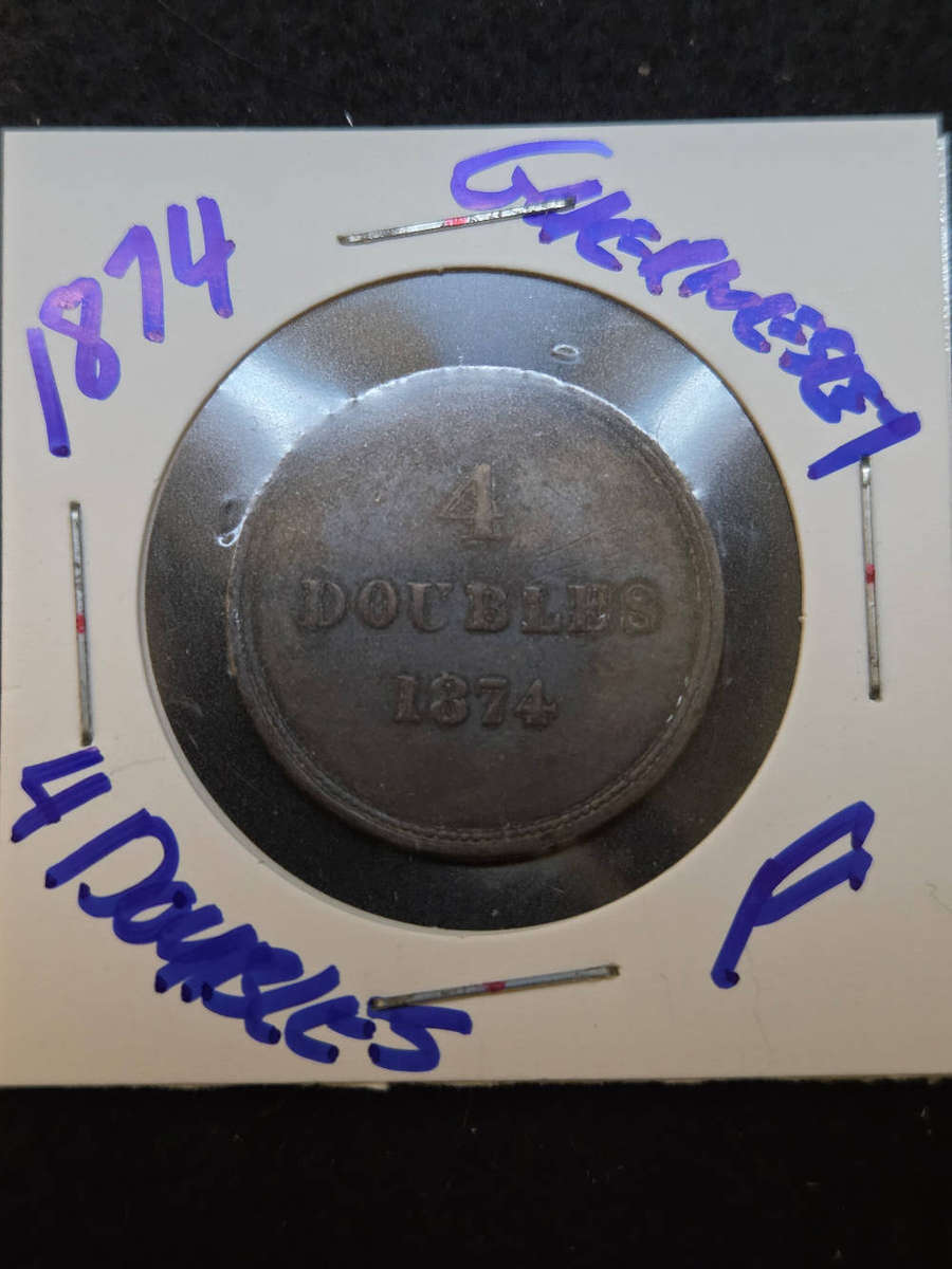Guernesey 4 Doubles 1874