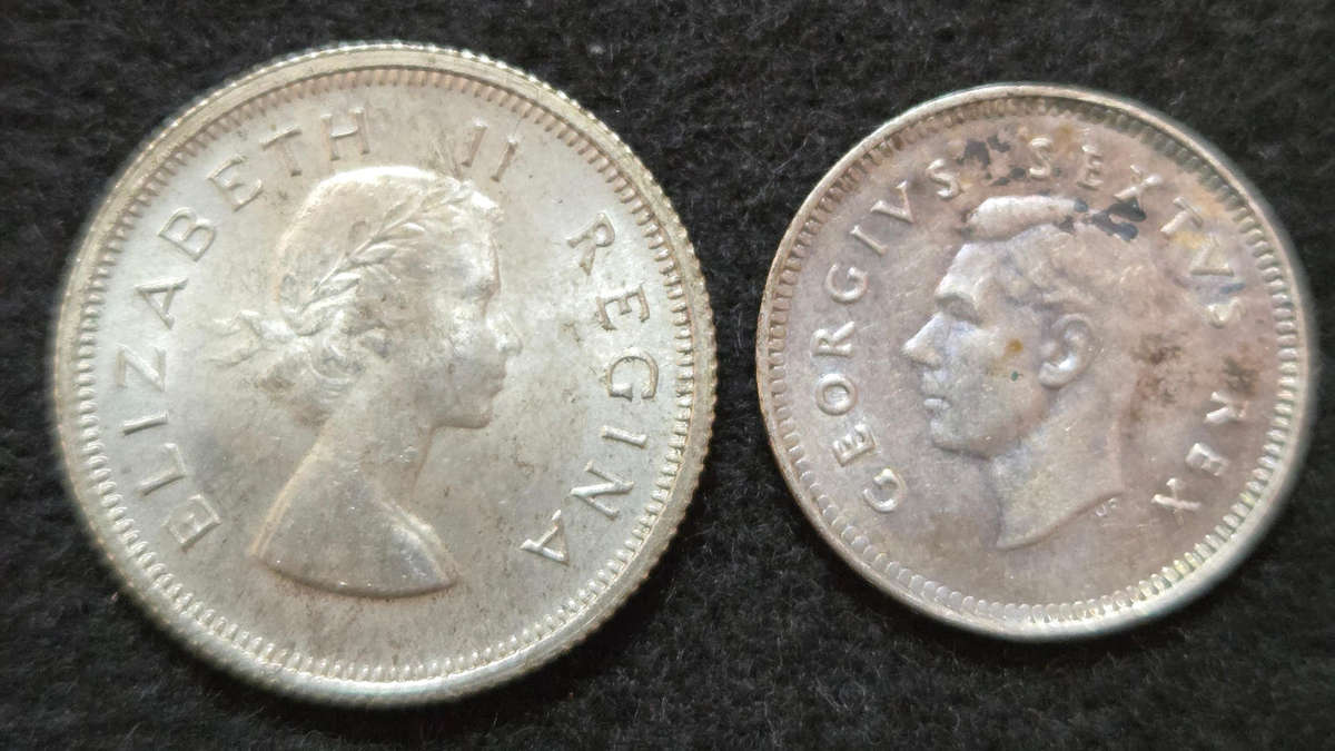 1950 3d & Unc 1960 6d