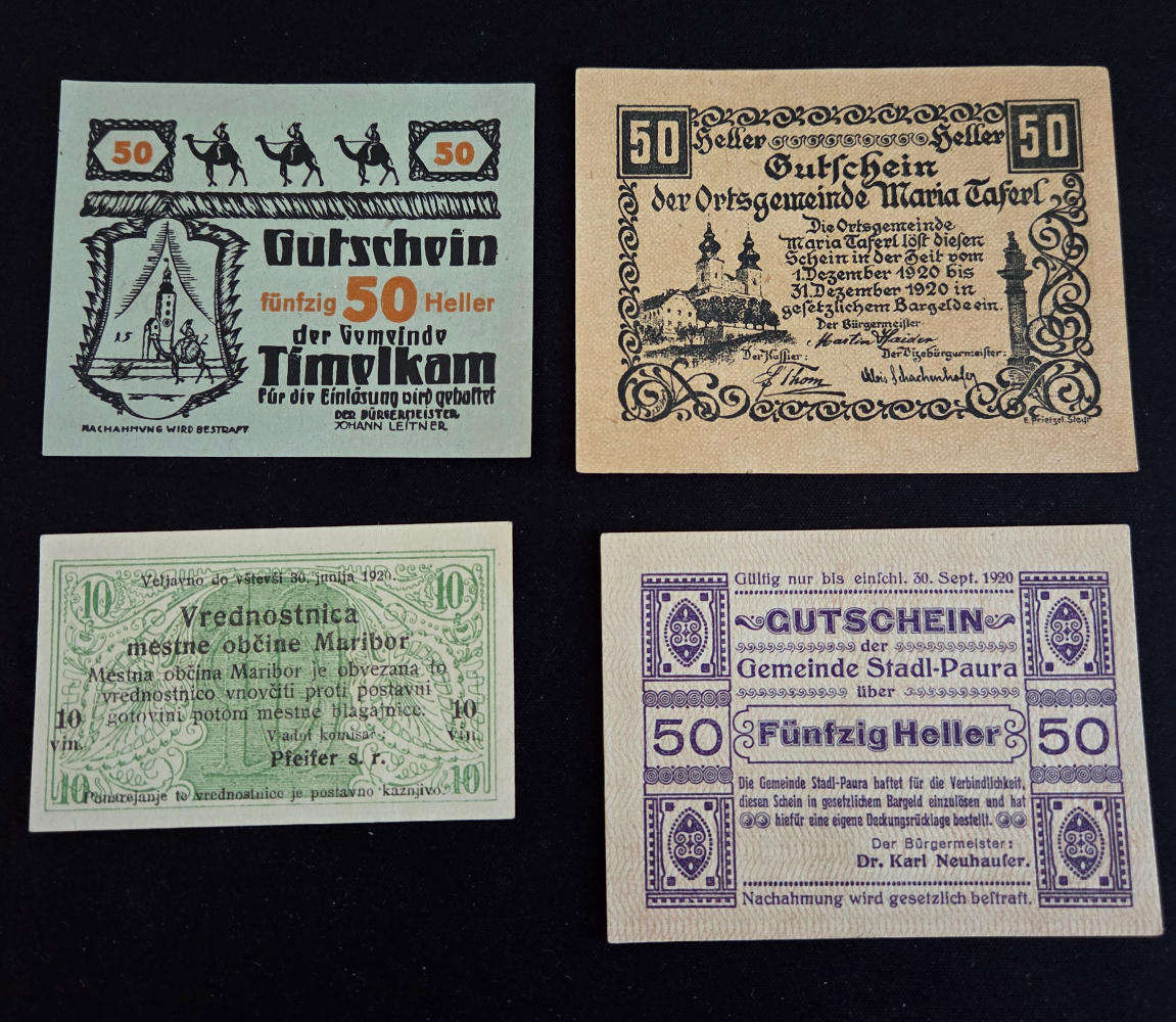 Post WW1 - Notgeld (lot 3)