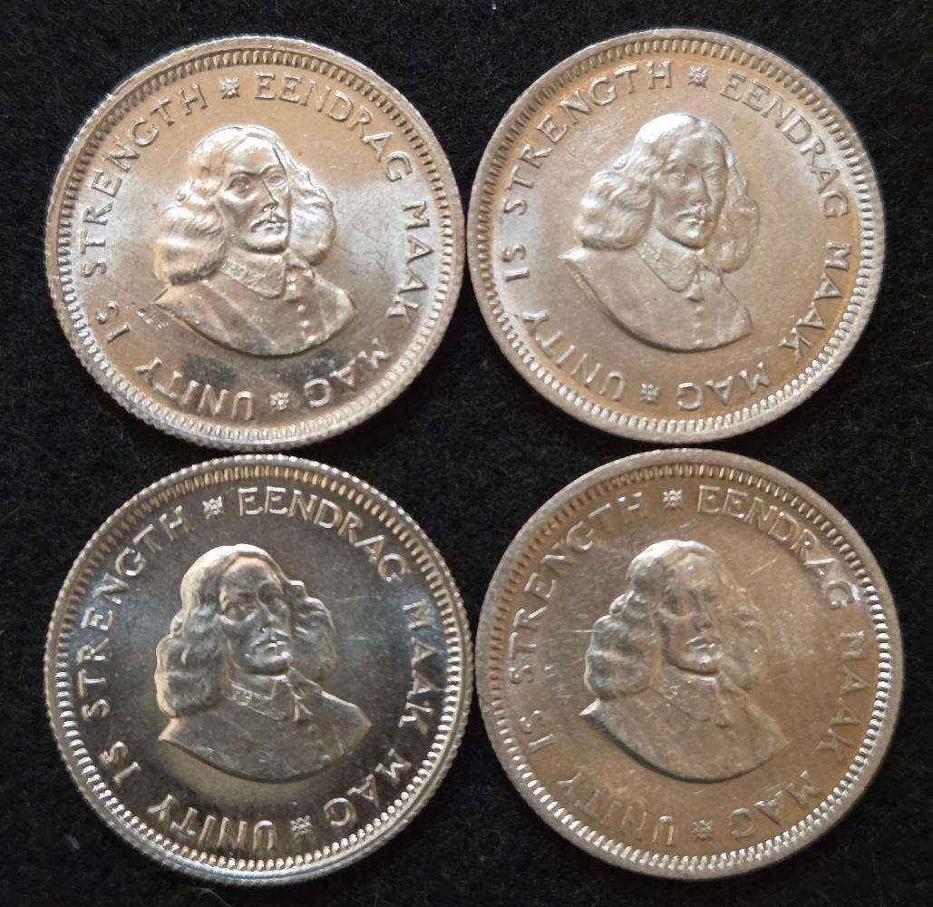 1961 x 2,62,63 Unc 5 cent