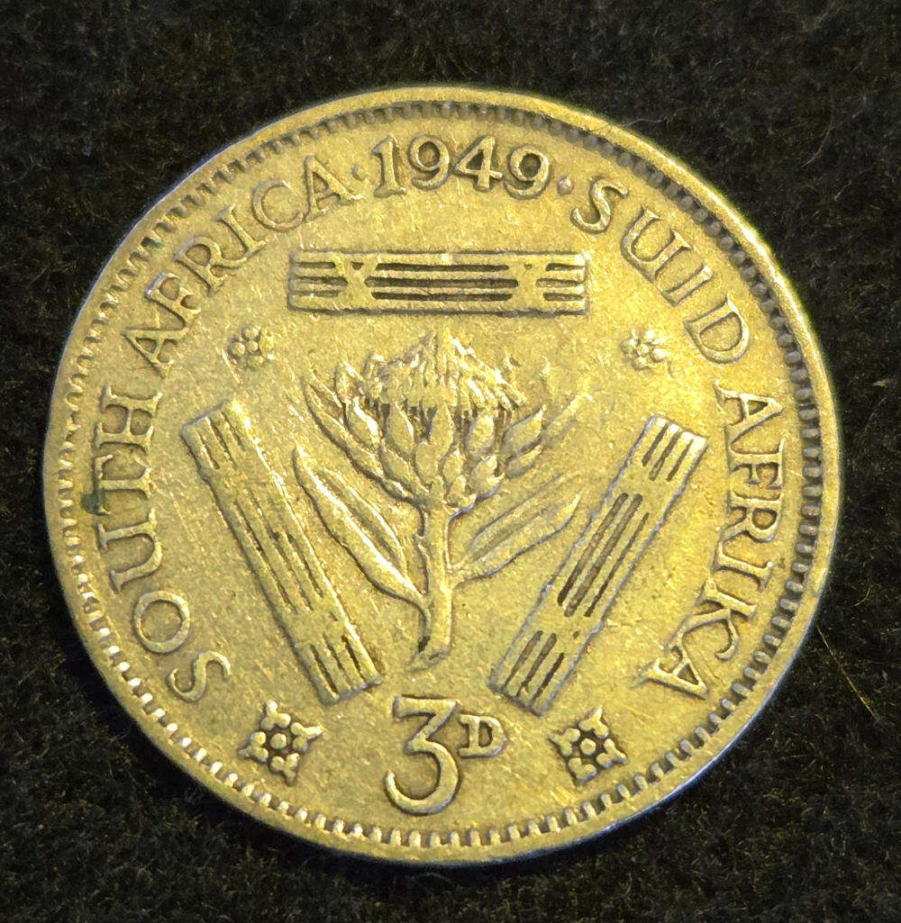 1949 - 3 Pence (lot 2 of 2)