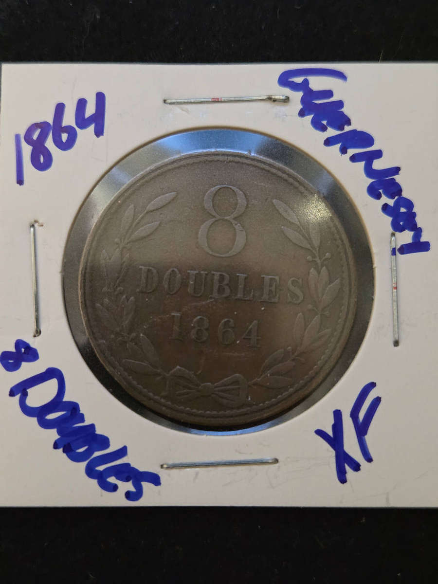 Guernesey 8 Doubles 1864