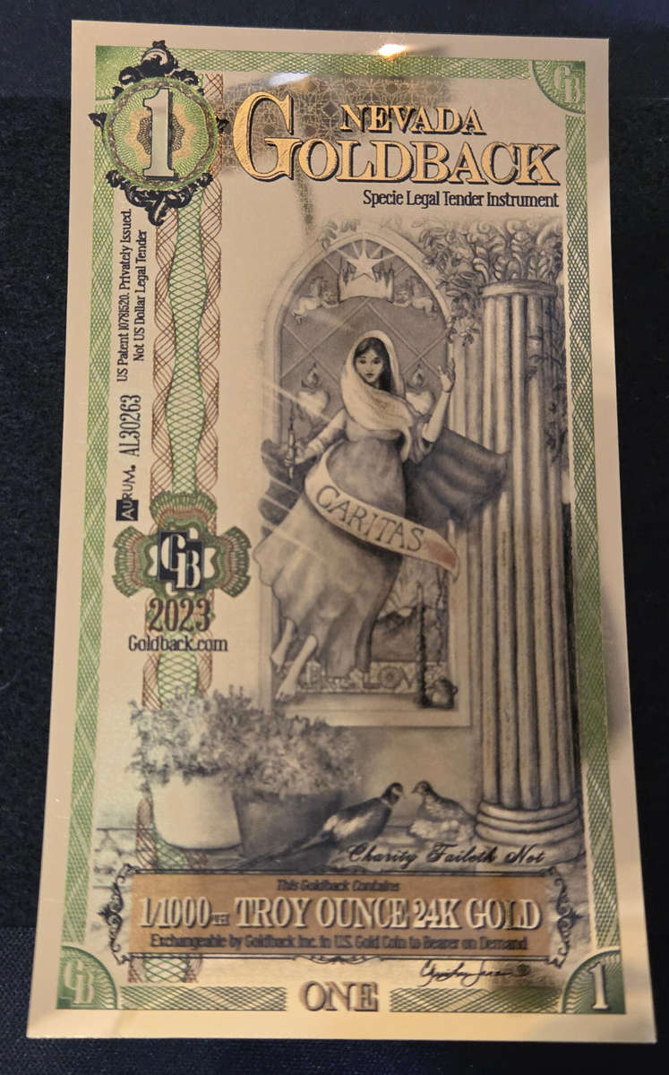 1 Goldback - Nevada