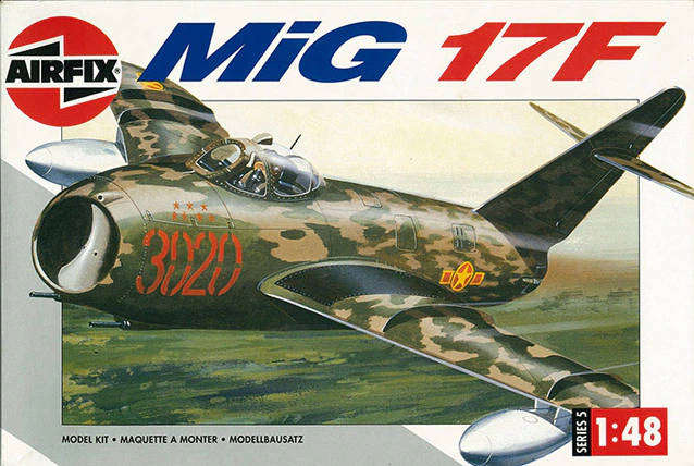 Airfix Model, MiG 17F, No. 05103, 1:48 Scale