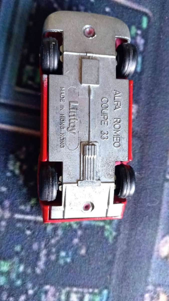 LinToy Model, Alfa Romeo Coupe 33, Red, No Box