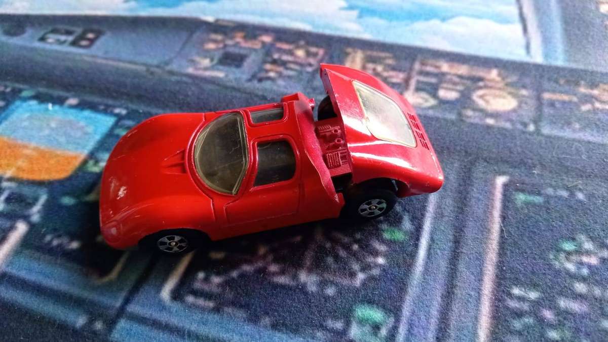 LinToy Model, Alfa Romeo Coupe 33, Red, No Box