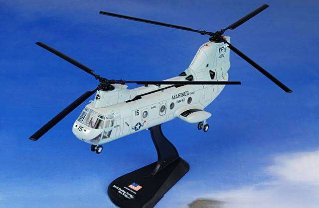 AmerCom Models, 2010 Boeing Vertol CH-46 Sea Knight, United States, Diecast, 1:72 Scale,